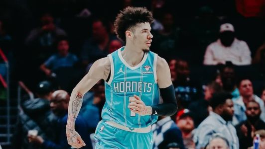 LaMelo Ball, armador do Hornets e destaque contra o Celtics