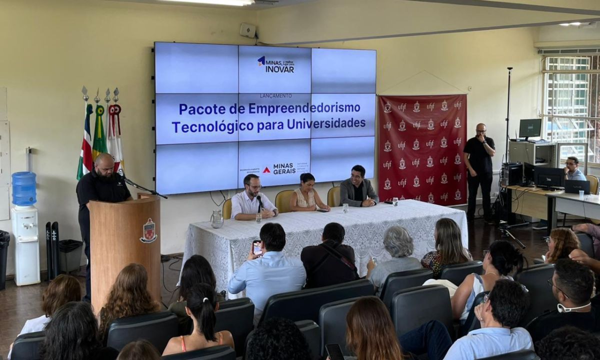 Governo de MG apresenta 'Pacote de Empreendedorismo Tecnológico para Universidades' na UFJF
