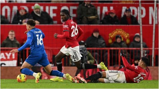 Lance do empate entre Manchester United e Bournemouth