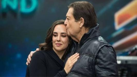 Lara e o pai, Faustão