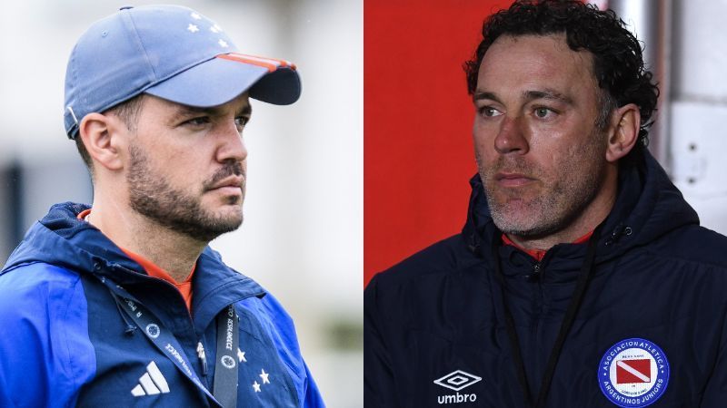 Técnicos de Cruzeiro e Atlético, Larcamón e Milito se enfrentaram no futebol chileno