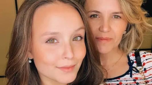 Larissa e a mãe, Silvana Taques