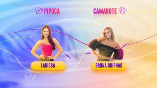 Larissa e Bruna Griphao formam uma dupla na primeira semana do programa