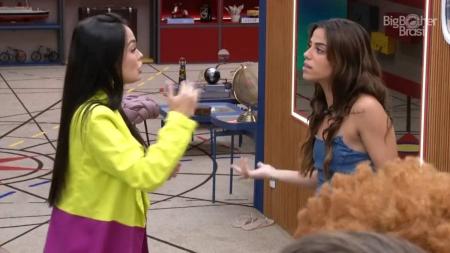 Larissa e Key protagonizaram primeira discussão do reality
