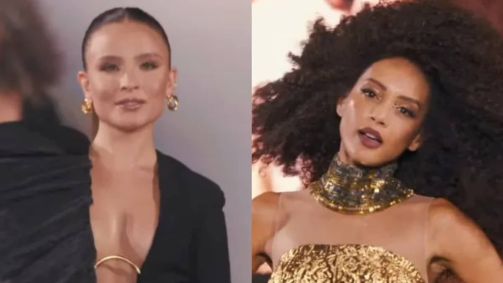Larissa Manoela e Taís Araújo participaram de desfile da L'Oreal Paris