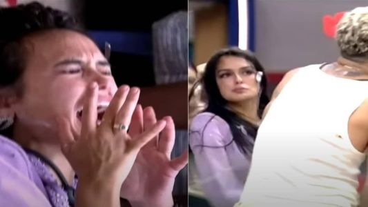 Larissa tem demonstrado não estar gostando das brincadeiras após as festas