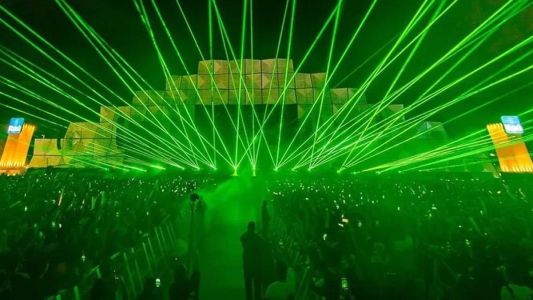 Laser de show de Alok no Rock in Rio pode ter causado dano a câmeras de celular