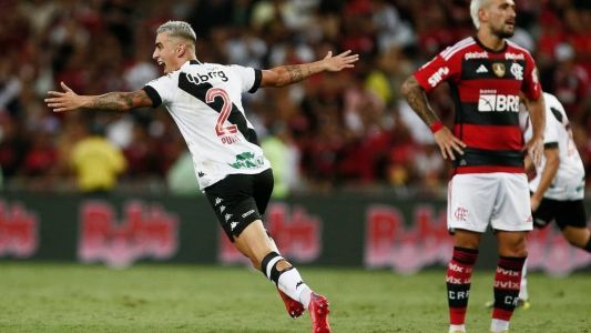 Lateral Puma Rodriguez marcou um golaço que deu a vitória ao Vasco