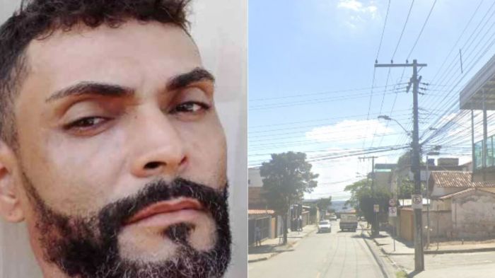 Foto do Laudemir, morto em BH; imagem de Rua Flor da Noiva