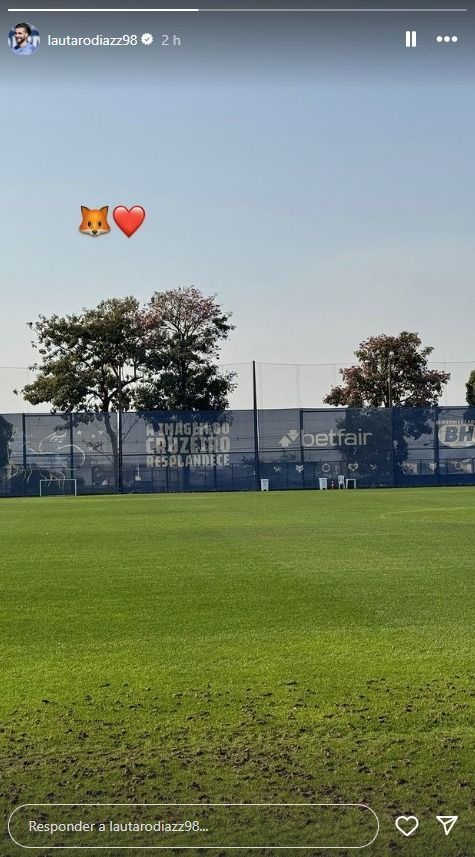 Argentino do Cruzeiro 'ignora' folga e vai à Toca durante Data Fifa