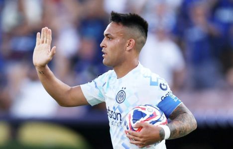 Lautaro Martínez comemora gol da Inter de Milão sobre o Monterrey no Mundial de Clubes da Fifa 2025