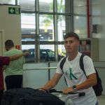 Reforço uruguaio chega ao Rio de Janeiro para se apresentar ao Fluminense