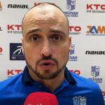 Léo Costa, do KTO Minas, reage à classificação para semifinal do NBB