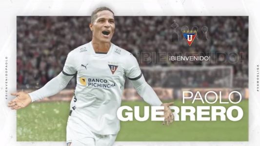 LDU assinou contrato de seis meses com Paolo Guerrero