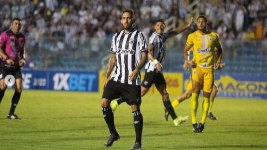 Leandro Carvasho em seu único jogo pelo Ceará em 2023, contra o Pacajus, pelo Cearense