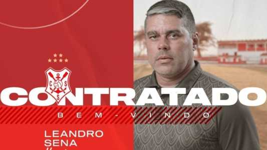 Leandro Sena foi contratado pelo Sergipe