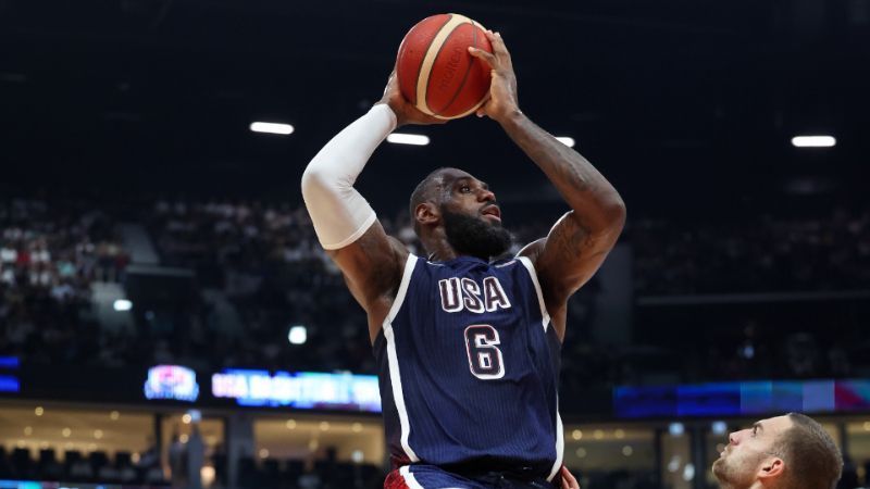 Estados Unidos x Sérvia: onde assistir ao amistoso de basquete