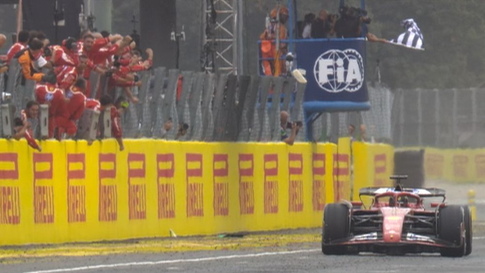 Fórmula 1: Leclerc mostra poder de recuperação e leva Ferrari à vitória em Monza
