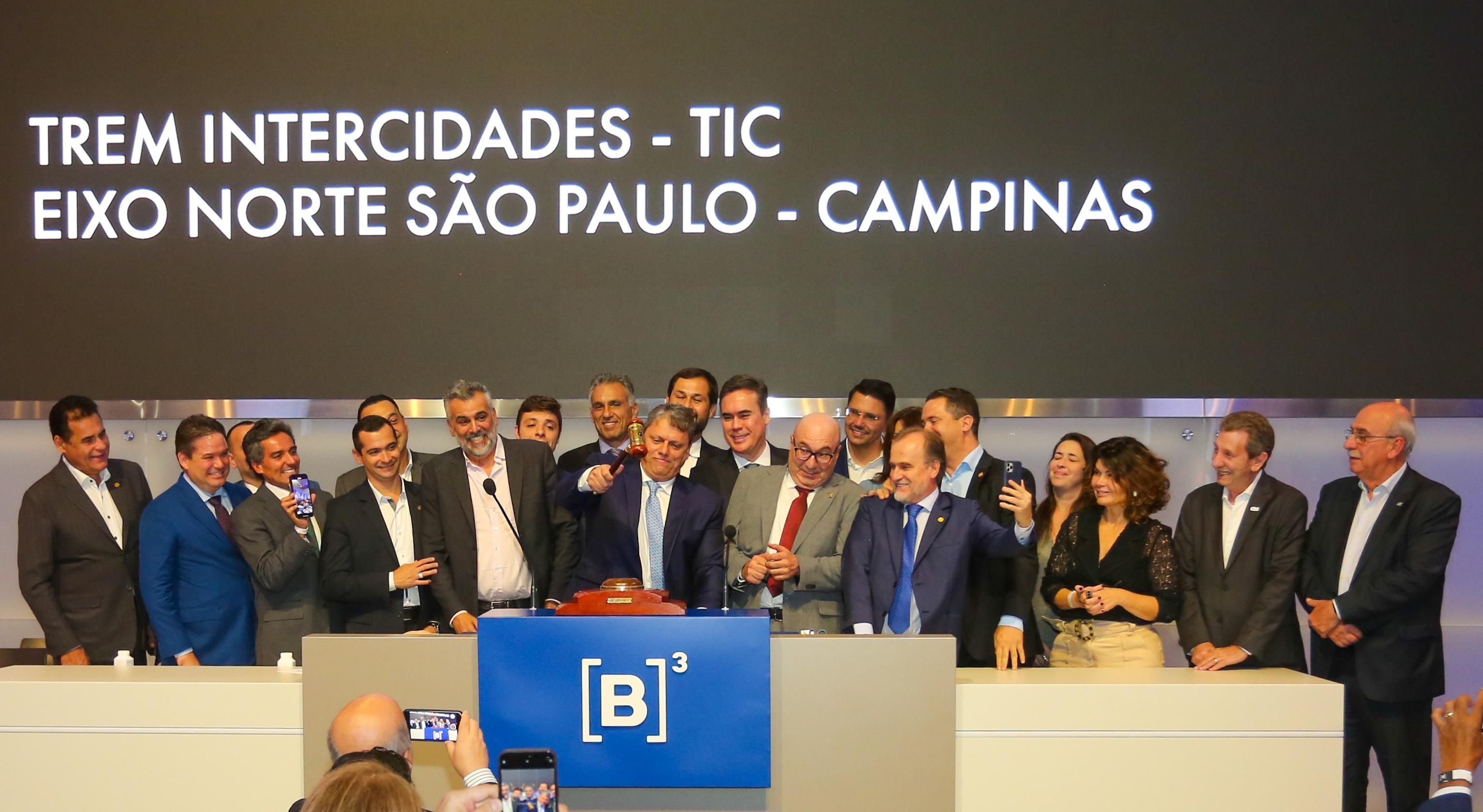 Empresa do metrô de BH e Grupo Chinês vencem leilão do Trem SP a Campinas