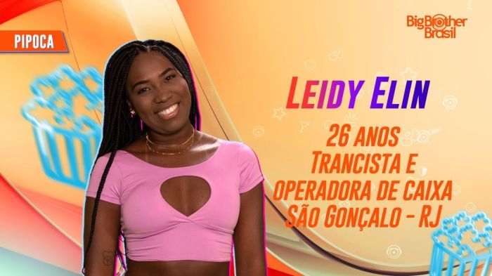 Leidy Elin é a primeira Pipoca anunciada para o BBB 24