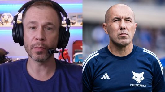 À Itatiaia, Tiago Leifert analisa trabalho de Leonardo Jardim no Cruzeiro
