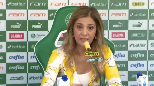 Leila Pereira dispara: 'O avião não é do Palmeiras, é meu, pago tudo'