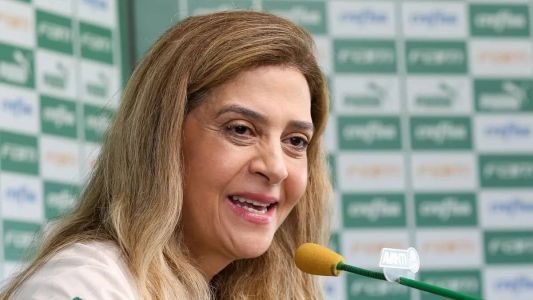 Leila Pereira, presidente do Palmeiras, foi criticada por jornal português