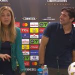 Leila Pereira invade coletiva de Abel, protagoniza momento único e manda recado
