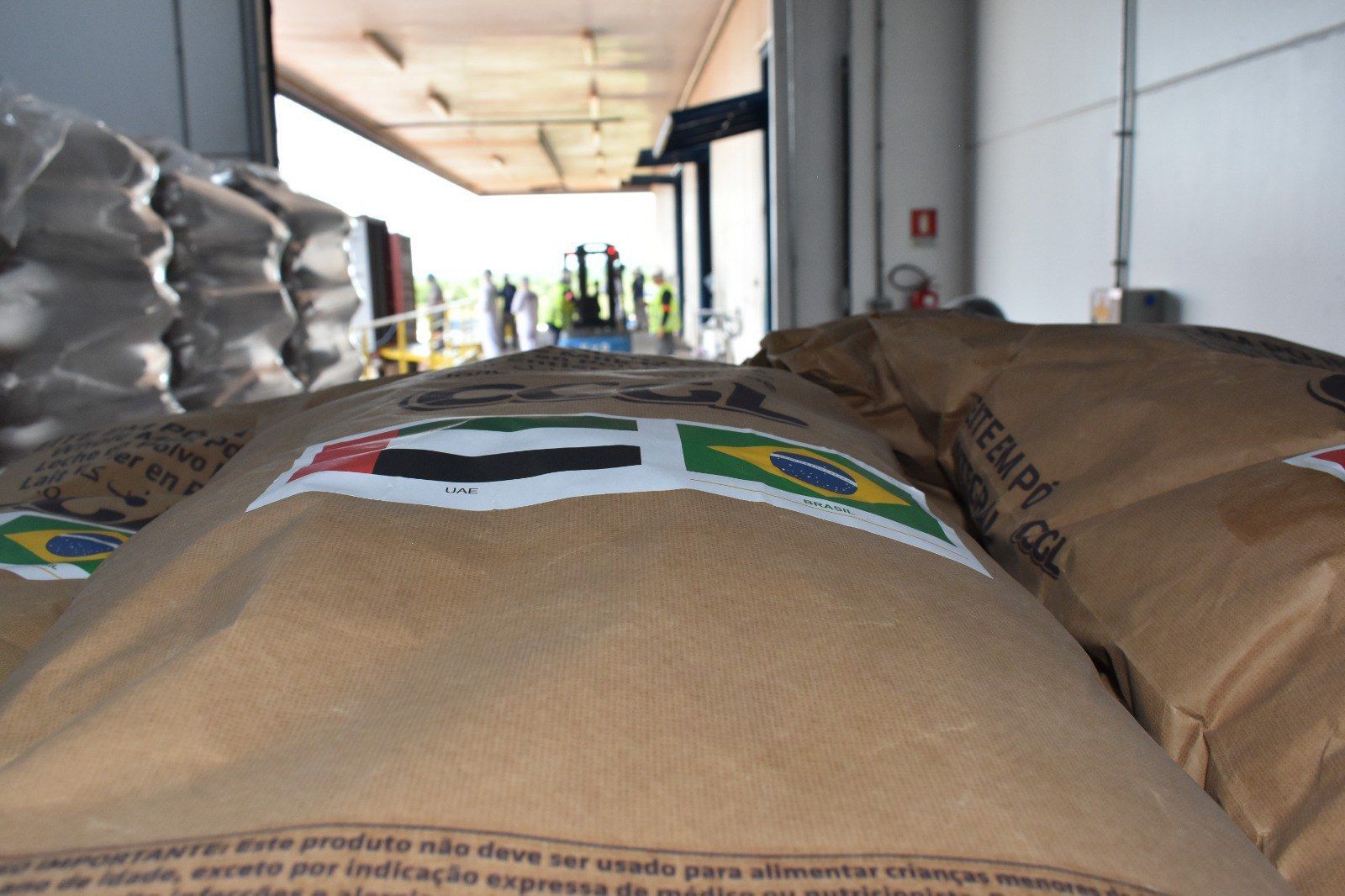 Brasil envia carregamento com 125 toneladas de leite em pó a Cuba