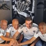 Arena MRV: ídolos do Atlético fazem gravação para o ‘ Lendas do Galo’ 