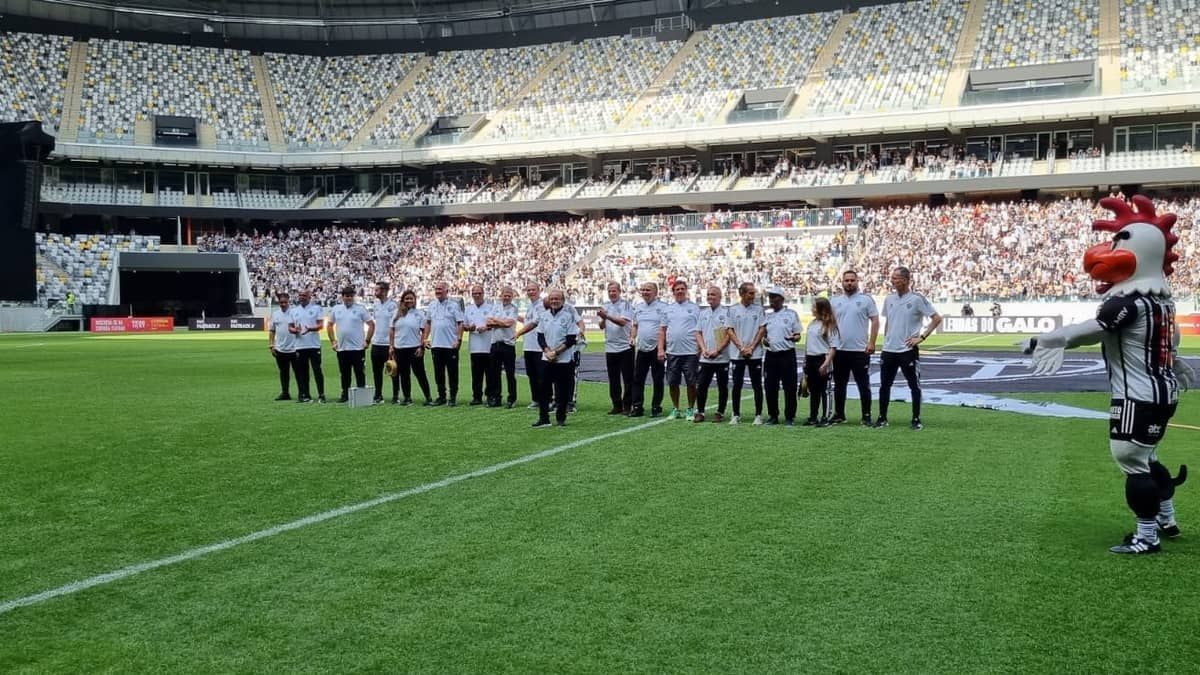 Investidores do Atlético, Rubens Menin e Ricardo Guimarães se emocionam no 'Lendas do Galo'