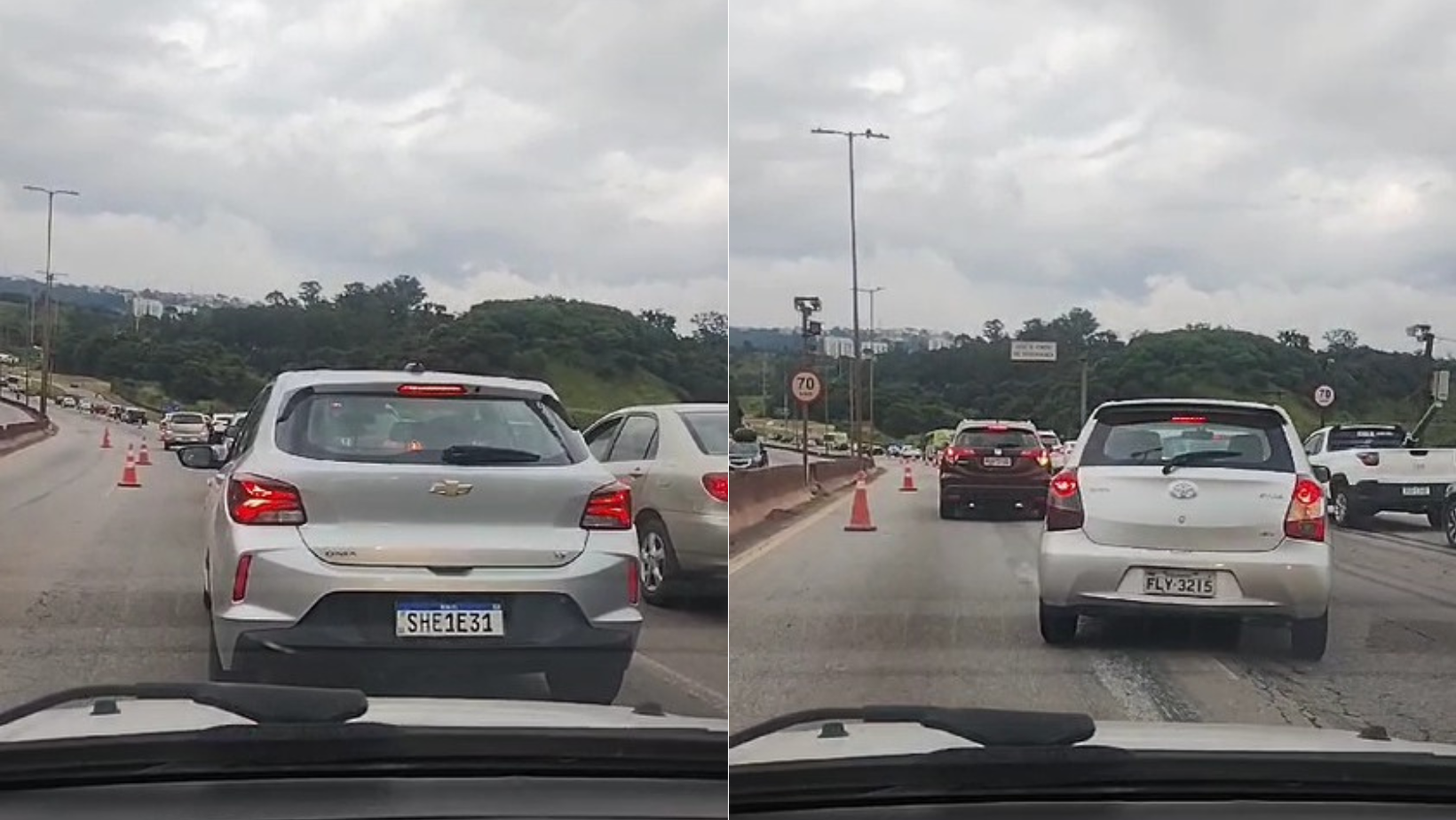 Vídeo: obra interdita Anel Rodoviário de Belo Horizonte neste domingo; veja pontos
