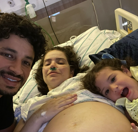 Nasce filha de Leo, ex-Cruzeiro, com a cantora Camila Campos, diagnosticada com câncer