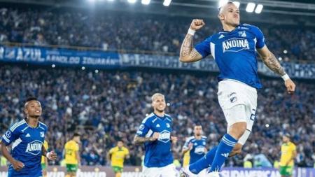 Leonardo Castro (2) e David Macalister garantiram a vitória do Millonarios