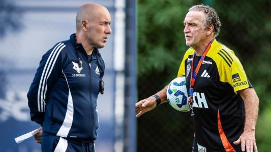 Leonardo Jardim e Cuca se enfrentaram pela primeira vez no futebol brasileiro no clássico entre Cruzeiro e Atlético