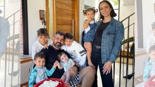 Letícia Cazarré anunciou nesta quarta-feira (6) que está grávida do sexto filho