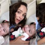 Letícia Cazarré explica cuidados com filha Maria Guilhermina: ‘3 vezes por dia’