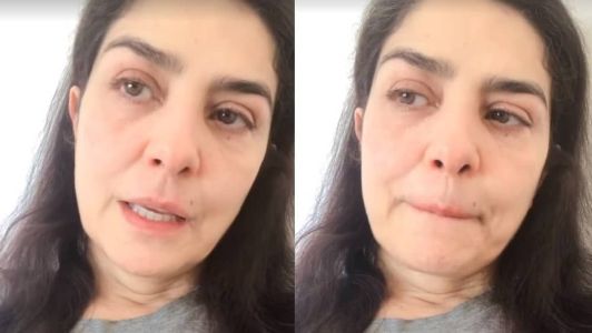 Letícia Sabatella se emociona ao falar sobre publicações que tem feito em seu perfil
