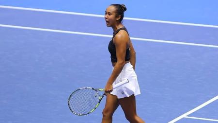 Leylah Fernandez venceu e ajudou Canadá diante da Espanha