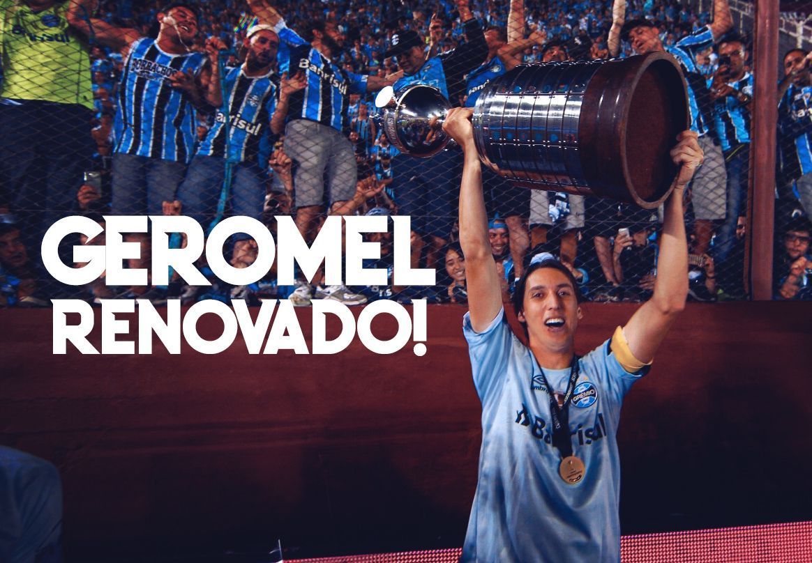 Grêmio anuncia renovação do zagueiro Pedro Geromel