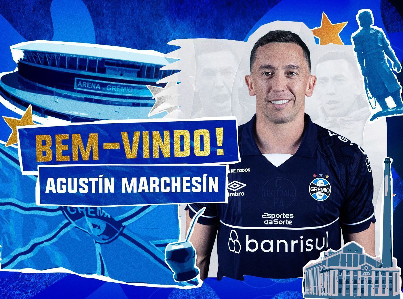 Grêmio anuncia contratação do goleiro argentino Marchesín