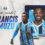 Grêmio anuncia contratação do atacante Amuzu
