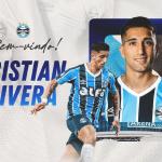 Grêmio anuncia contratação do atacante uruguaio Cristian Olivera