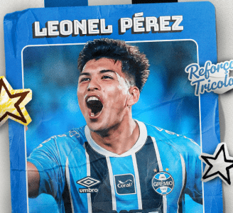Leonel Pérez, novo volante do Grêmio