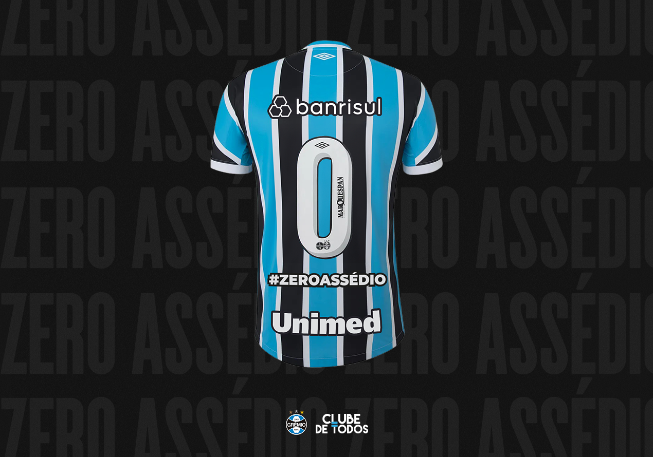 Grêmio lança campanha contra assédio no Carnaval 2024