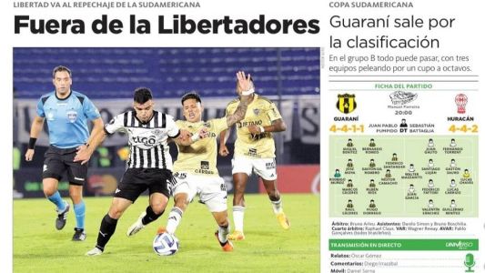 Libertad-PAR está eliminado da Copa Libertadores