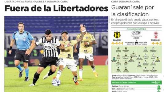Libertad-PAR está eliminado da Copa Libertadores