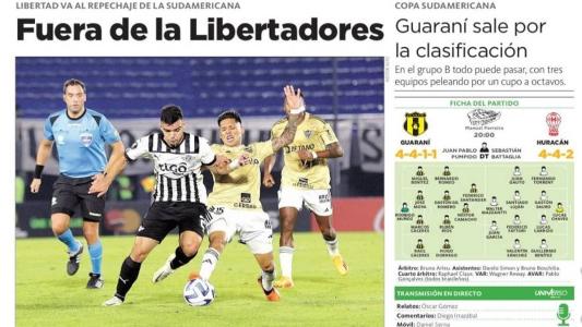 Libertad-PAR está eliminado da Copa Libertadores