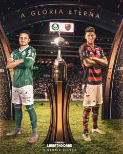 Palmeiras x Flamengo: equipes se enfrentam em Lima, no Peru, pelo título da Libertadores