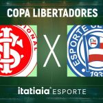 Horário e onde assistir ao vivo Internacional x Bahia, pela Libertadores